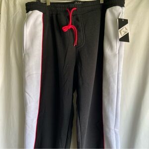 NWT G-Net Two-Tone Women’s Joggers with Red Drawstring